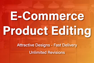 design or edit product images for amazon, shopify ebay store