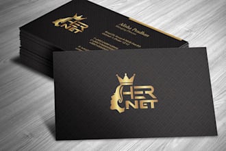 design professional business card for you