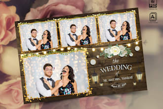 create photo booth template for you