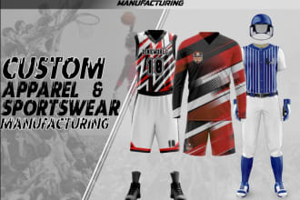 provide best custom manufacturing for clothing and sportswear