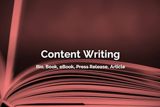write your professional content