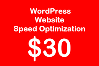 wordpress website speed optimization