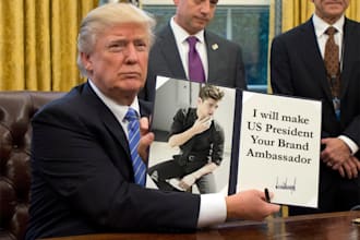 make US president your brand ambassador