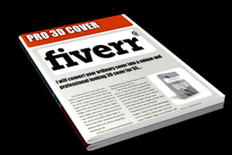 give your iPad magazine cover a realistic look by converting it to a 3D cover