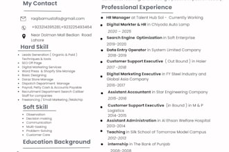 make cv template or cover letter or apply jobs for you