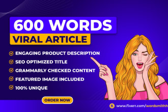 write viral article upto 600 words for blog and website
