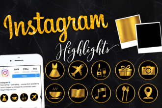 create amazing instagram highlight icons