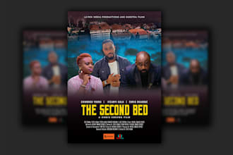do amazing movie poster for your movie, poster