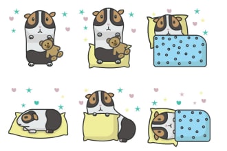 design cartoon stickers or icons