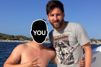 photoshop, body or face swap you with any celebrity