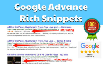 add rich snippet schema markup into your website