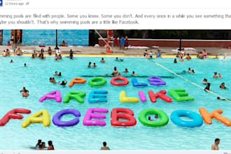arrange 10 comments a day on your facebook wall for 10 days