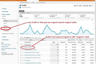 generate trackable 750 ORGANIC Google traffic with your target keywords