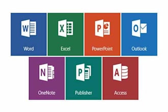 do any kind of ms word excel and power point work for you