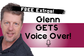 record your american male voice over   free extras