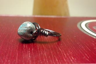 make a wire wrapped ring
