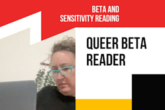 beta read your queer book or story