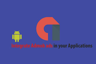add admob, facebook, unity ads in your mobile app