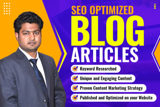 write a perfect SEO optimized article and blog for you