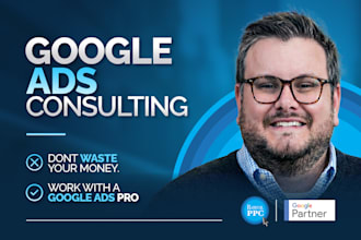 offer google ads consulting in an online meeting