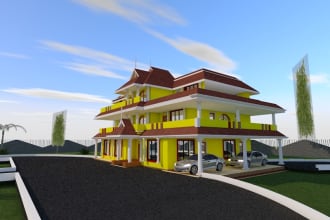 provide well detailed and rendered drawings