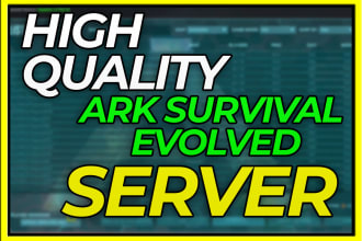 setup and install an ark survival evolved game server