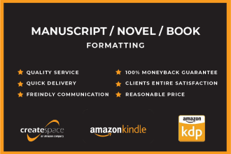 do kdp book formatting and layout design