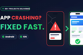 fix bugs and crashes in your android or ios mobile app