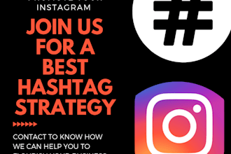 create an effective instagram hashtag strategy