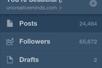let you self promote in my ask to almost 66k