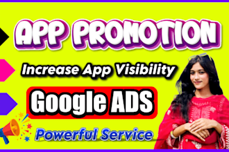 do app promotion and mobile app marketing with google ads