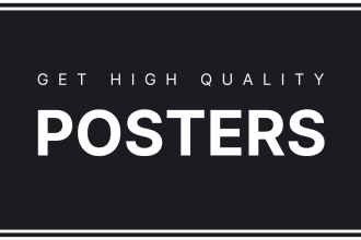 design business posters for you