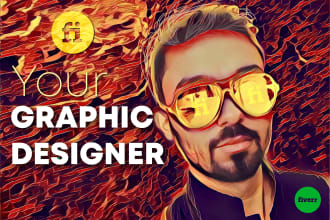 be your graphic designer for any graphic design task