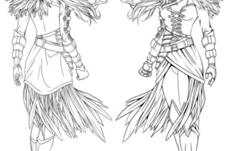 draw amazing character illustration with anime style for you