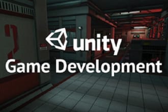 develop 2d, 3d single player and multiplayer game in unity