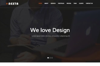 build a website landing page or static portfolio site