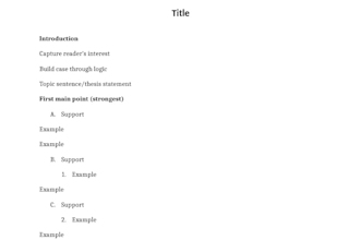 research a topic to create an outline with references