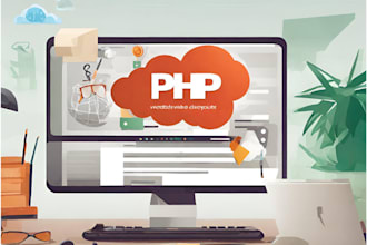 create a website in PHP using laravel framework