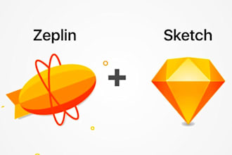 convert zeplin figma to  responsive HTML CSS