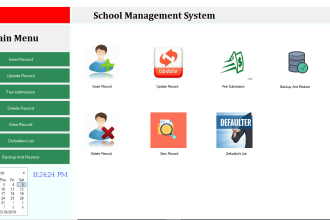 create any windows form application specially pos and erp