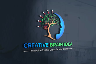 create modern and creative logo design for your brand