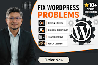 fix wordpress problems fatal critical errors issues bugs and woocommerce fix
