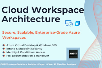design and deploy a secure azure virtual desktop or cloud workspace