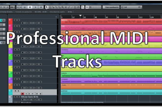 transcribe any music track you need to midi data
