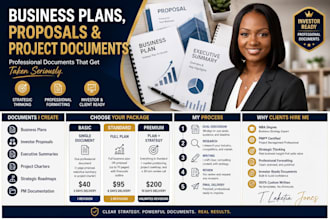 write your business plan and growth strategy