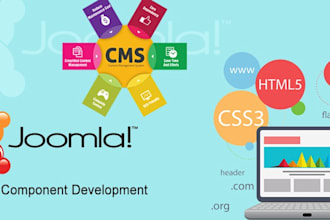 create a responsive joomla website with custom features
