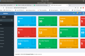 provide school management system