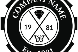 design round or circle logo