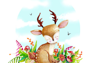 create beautiful watercolor illustrations
