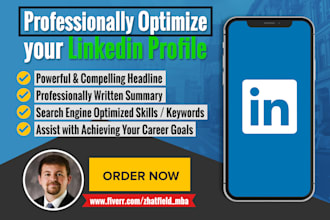 professionally enhance and optimize your linkedin profile